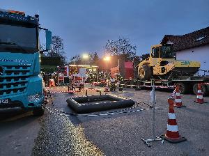 Bild: Dekontaminationsstelle