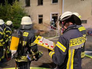 Bild: In einem leerstehenden Geb&amp;auml;ude in der Augustinusstra&amp;szlig;e war ein Brand ausgebrochen