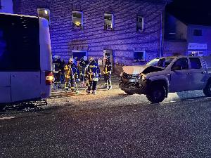 Bild: Verkehrsunfall in der Illtalstra&amp;szlig;e