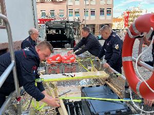 Bild: Neue Flachwasserboote für den Katastrophenschutz übergeben