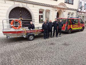 Bild: Neues Flachwasserboot für die Feuerwehr