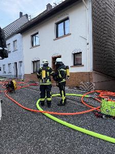Bild: Brand eines Holzlagers In Der Humes