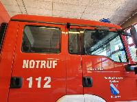Bild: 6 Fahrzeuge der Freiwilligen Feuerwehr mit Abbiegeassistenten nachgerüstet
