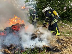 Bild: Brand in der N&amp;auml;he des Freizeitzentrums Finkenrech