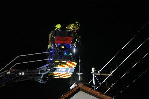 Bild: Kaminbrand in der Steinackerstraße