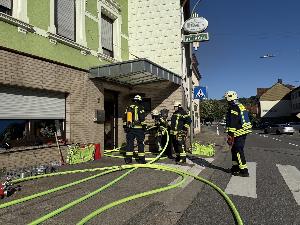 Bild: Küchenbrand in der Lebacher Straße