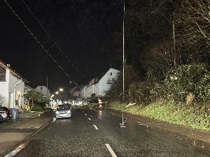 Bild: Umgestürzter Baum in der Kossmannstraße