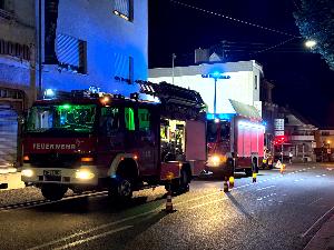 Bild: Ausgelöster Rauchmelder am Kirchplatz in Eppelborn