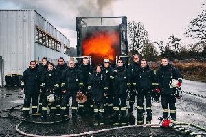 Bild: Heissbrandausbildung im Brandcontainer
Gruppe 2